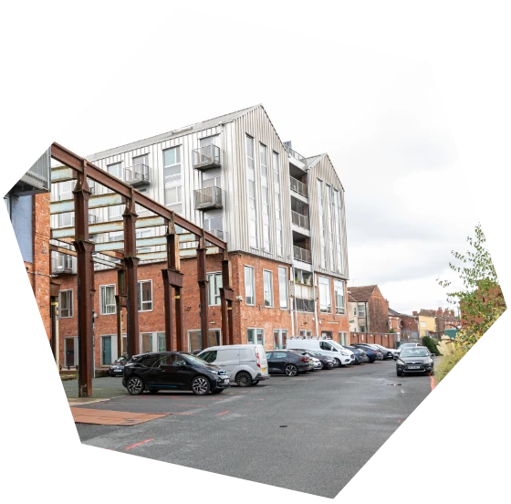 Picture taken outside Syscomms office at the electric wharf boilet house hex